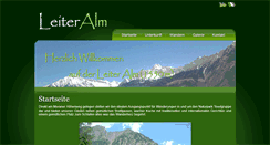 Desktop Screenshot of leiteralm.com